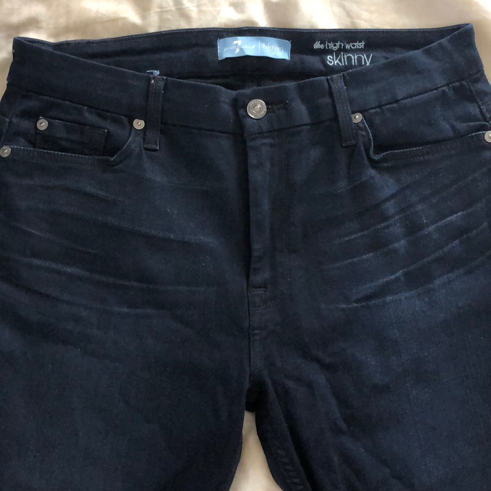 7 for all mankind high waisted jeans